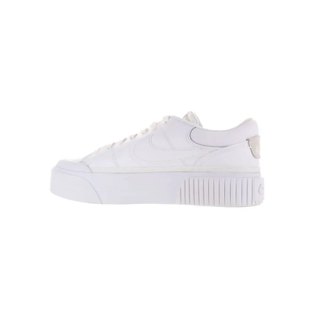 Nike Womens Court Legacy Lift White Fashion Sneaker Size 8 Medium (B, M) - Picture 3 of 4